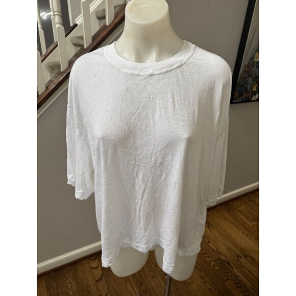 SPRWMN Oversized Boxy T-Shirt White Size Large - Picture 2 of 3